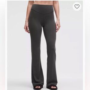 Lululemon grey flare tights size 12